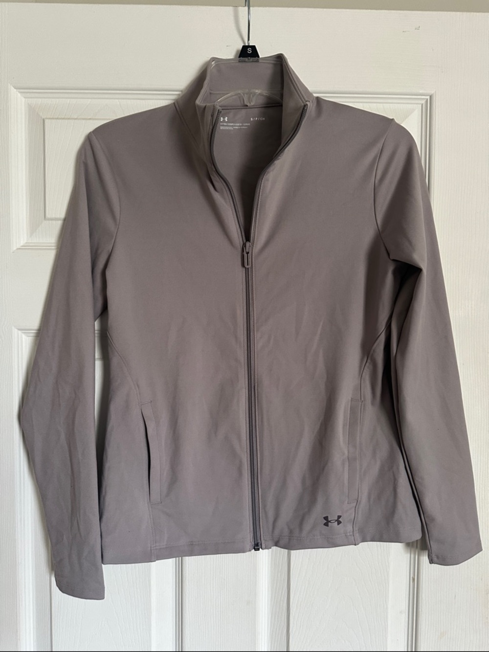 Under Armour Women’s Taupe Zip-Up Utility Jacket